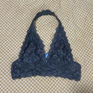Free People Halter Lace Bralette